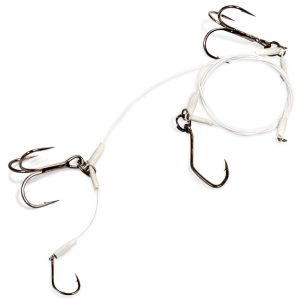 Quantum Mr Pike Ghost Traces Bait-Release-Rig 50cm 18kg – Hechtvorfach