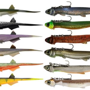 Quantum Pelagic Shad Set Pin 21cm 60g – montierter Gummifisch