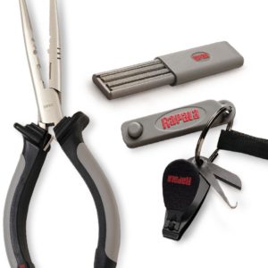 Rapala Pliers Accessories Combo – Zange + Hakenschärfer + Multitool