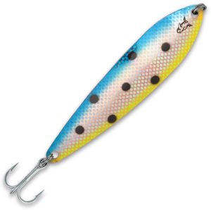 Rhino Salmon Doctor Schleppblinker – Farbe: natural copper blue dolphin