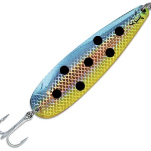 Rhino Trolling Spoons – Blinker, Farbe: natural copper blue dolphin