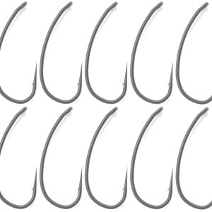 RidgeMonkey Ape-X Medium Curve Barbed – 10 Karpfenhaken