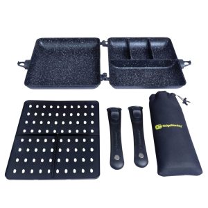 RidgeMonkey Connect Combi & Streamer XXL Granite Edition – Pfanne