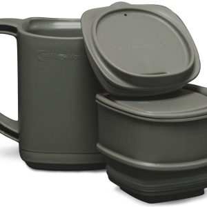 RidgeMonkey Green Thermo Mug DLX Brew Set – Kaffeebecher