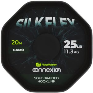 RidgeMonkey SilkFlex Soft Braid 25lb – 20m Vorfachschnur