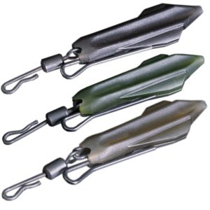RidgeMonkey Uni Lead Clip – 5 Bleiclips