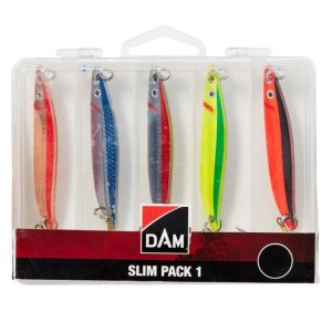DAM Seatrout Lures Box – 5 Blinker für Meerforellen