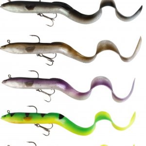 SAVAGE GEAR REAL EEL (20, 30 o. 40cm -alle Farben)