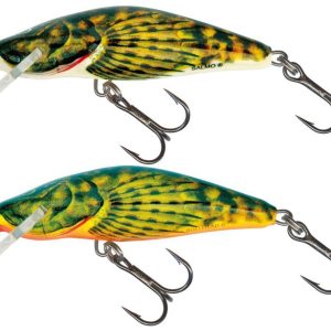 Salmo Angelköder Set – 2 Bullhead Wobbler 6cm 6g schwimmend