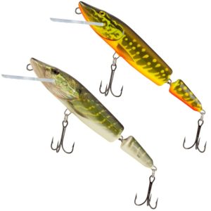 Salmo Hechtwobbler Set – 2 Jointed Pikes 11cm 13g schwimmend