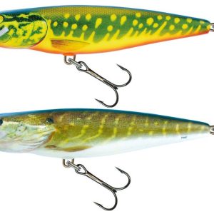 Salmo Pike Set – 2 Wobbler für Hecht 11cm 15g schwimmend
