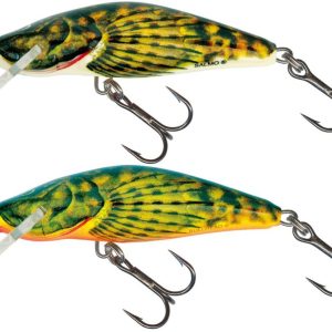 Salmo Wobbler 4,5cm 5g Set – 2 Bullhead sinkend