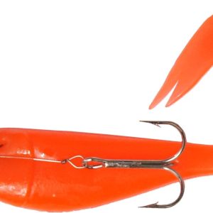 Sandra Gummifisch Jig rot 9cm Drachkovitch System