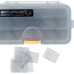 Savage Gear 13,8×7,7×3,1cm Lurebox 1B Smoke – Kunstköderbox