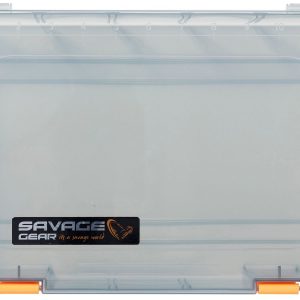 Savage Gear 36×22,5x8cm Lurebox Deep Smoke – Kunstköderbox