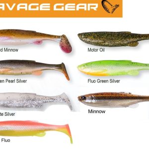Savage Gear 3D Fat Minnow T-Tail Gummifische (7,5cm, 9cm, 10,5cm o. 13cm)