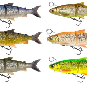 Savage Gear 3D Line Thru Whitefish Swimbait – montierter Gummifisch