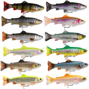 Savage Gear 4D Line Thru Pulsetail – Swimbait Gummifisch