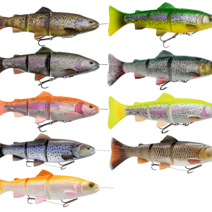 Savage Gear 4D Line Thru Trout – Gummiforelle Gummifisch