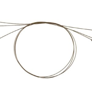 Savage Gear 7×7 Stahlvorfach mit Snap 20cm 0,27mm 7kg (3er Pack)