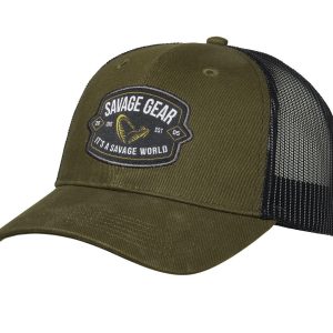 Savage Gear Badge Trucker Cap Green – Angelcap