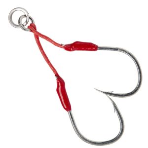 Savage Gear Bloody Assist Hook J Double Asymmetric – 2 Zusatzhaken