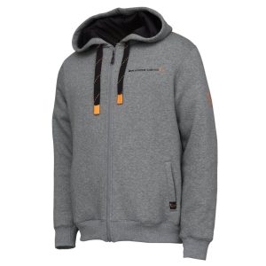 Savage Gear Classic Zip Hoodie Grey Melange – Angelpullover