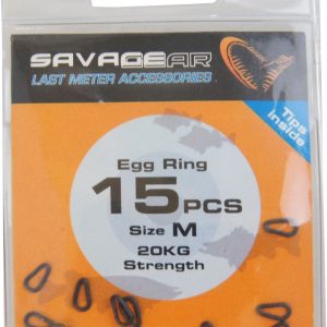 Savage Gear Egg Ring Gr. M – 15 Ringe
