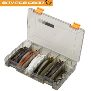 Savage Gear Gravity Stick Kit – 30 Gummifische + Zubehör + Köderbox