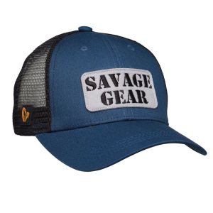 Savage Gear Logo Badge Cap One Size Teal Blue – Angelcap