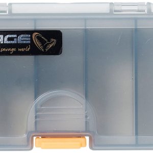 Savage Gear Lurebox Smoke 13,8×7,7×3,1cm – Kunstköderbox