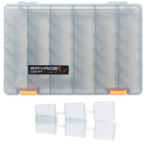 Savage Gear Lurebox 27,5x18x4,5cm Smoke – Kunstköderbox