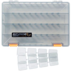 Savage Gear Lurebox Smoke 27,5x18x4,5cm – Kunstköderbox