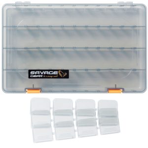 Savage Gear Lurebox Deep Smoke 36×22,5x8cm – Kunstköderbox