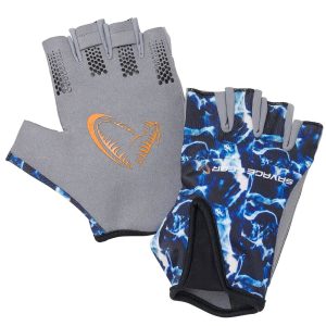 Savage Gear Marine Half Gloves Sea Blue – Angelhandschuhe