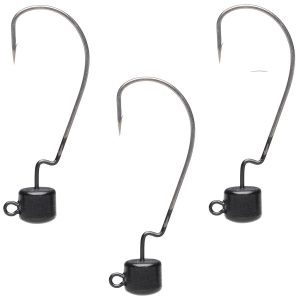 Savage Gear Ned EWG Jighead Matt Black – 3 Jigköpfe