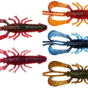 Savage Gear Reaction Crayfish – 5 Gummikrebse