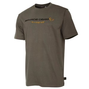 Savage Gear SG4 Logo T-Shirt Loden Green – Angelshirt