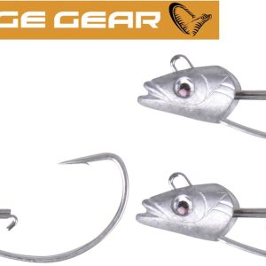 Savage Gear Sandeel Weedless Jighaken – 3 Jigköpfe