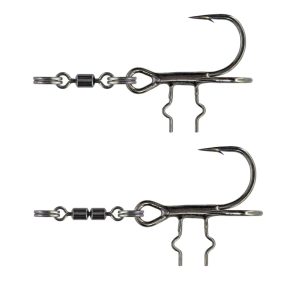 Savage Gear Spinning T Stinger – 2 Zusatzhaken für Gummifische
