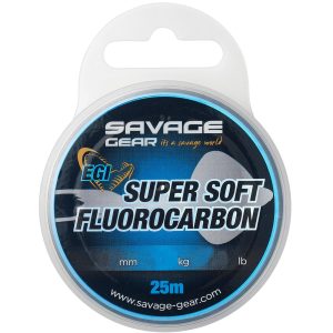Savage Gear Super Soft Fluorocarbon EGI – 25m Schnur