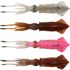 Savage Gear TPE Swim Squid – Tintenfisch Imitation Meeresköder
