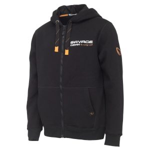 Savage Gear Urban Zip Hoodie Black Ink – Angelpullover