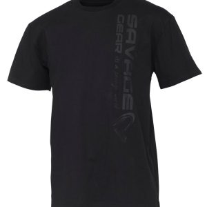 Savage Gear Vertical Logo Tee Black