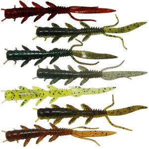 Seika Pro Fransen Felix 11cm – 5 Gummikrebse