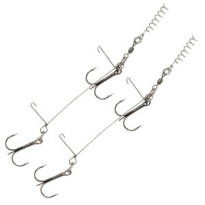 Seika Pro Starr Gummifischsystem – 2 Spinnmontagen