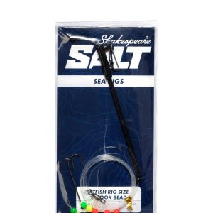 Shakespeare Flatfish Rig Size 1 2-Hook Bead Vorfach – Brandungsvorfach