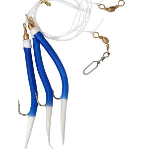 Shakespeare Gummi Makk Rig 5/0 Blue Vorfach – Pilkvorfach