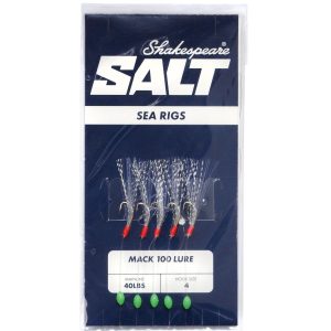 Shakespeare Salt Rig Mack 4 Silver – Makrelenvorfach