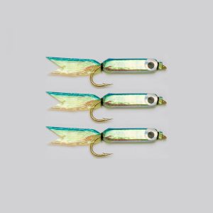 Silver Minnow Lure hellblau 3 Stück 4,5cm Forellenköder